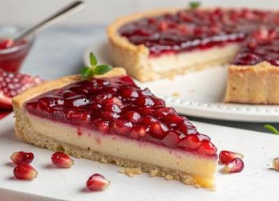 طرز تهیه تارت انار ویژه شب یلدا طرز تهیه تارت انار ویژه شب یلدا